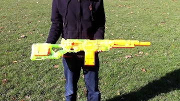 Nerf N-Strike Longstrike - Range Test (Stock)