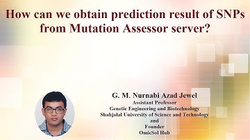 5.2.5. Obtaining prediction result of SNPs from Mutation Assessor server