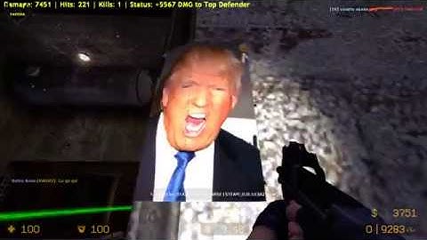 ZOMBIE ESCAPE MOD ON COUNTER-STRIKE: SOURCE, MAP: ZE_antartika, level 1, CSS