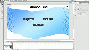 Tutorial membuat Navigasi dan Button | Adobe Flash CS6