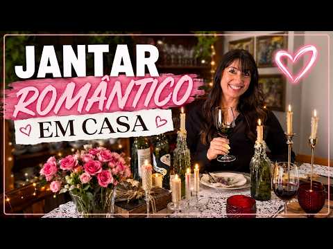 Mesa Posta para Dia dos Namorados: Jantar Romântico Simples em Casa