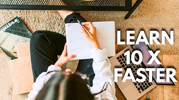 How to Learn FASTER and Remember more (science backed tips)