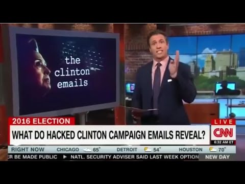 CNN's Chris Cuomo Censoring WikiLeaks Revelations About Hillary Clinton