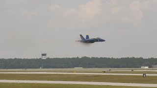 Blue Angels Sneak Pass NAS Pensacola 5/31/23