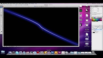 Photoshop CS3: Glowing Line Tutorial