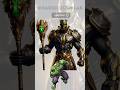 New Superheros sci-fi soldier wearing heavy sci-fi black and gold armor. #marvel #avengers #dc