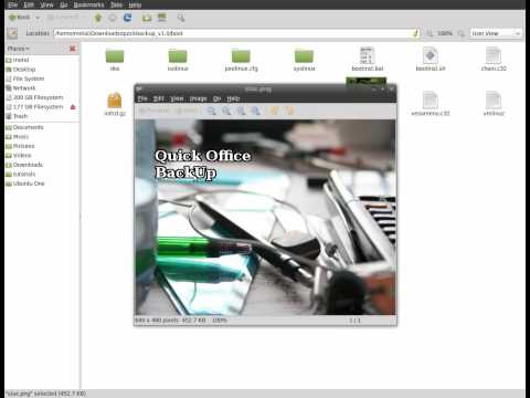 Custom Linux Distro - Quick Office Backup Part 1