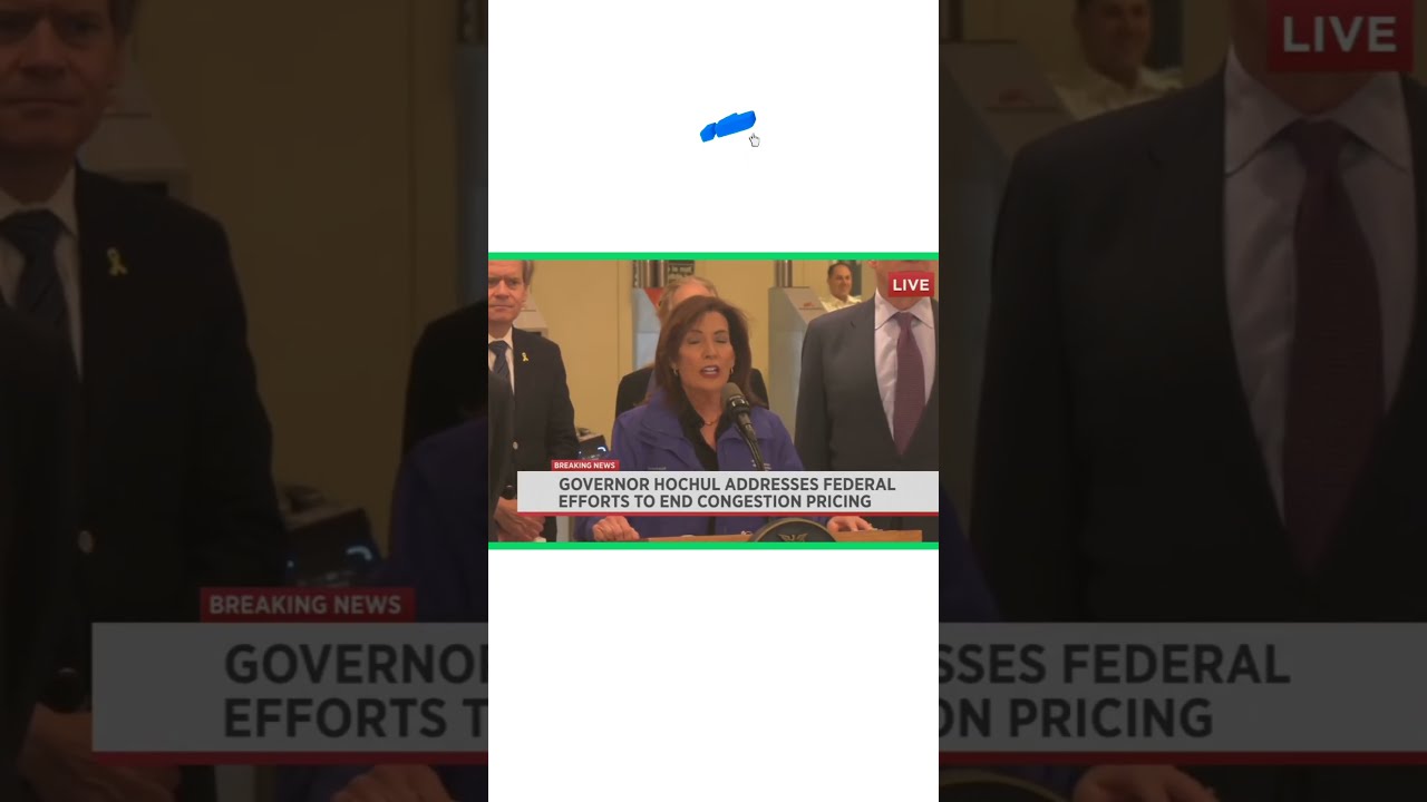 WATCH NY Gov Hochul FIRES BACK At Trump Admin Over Congestion Pricing Shorts Shortfeed News