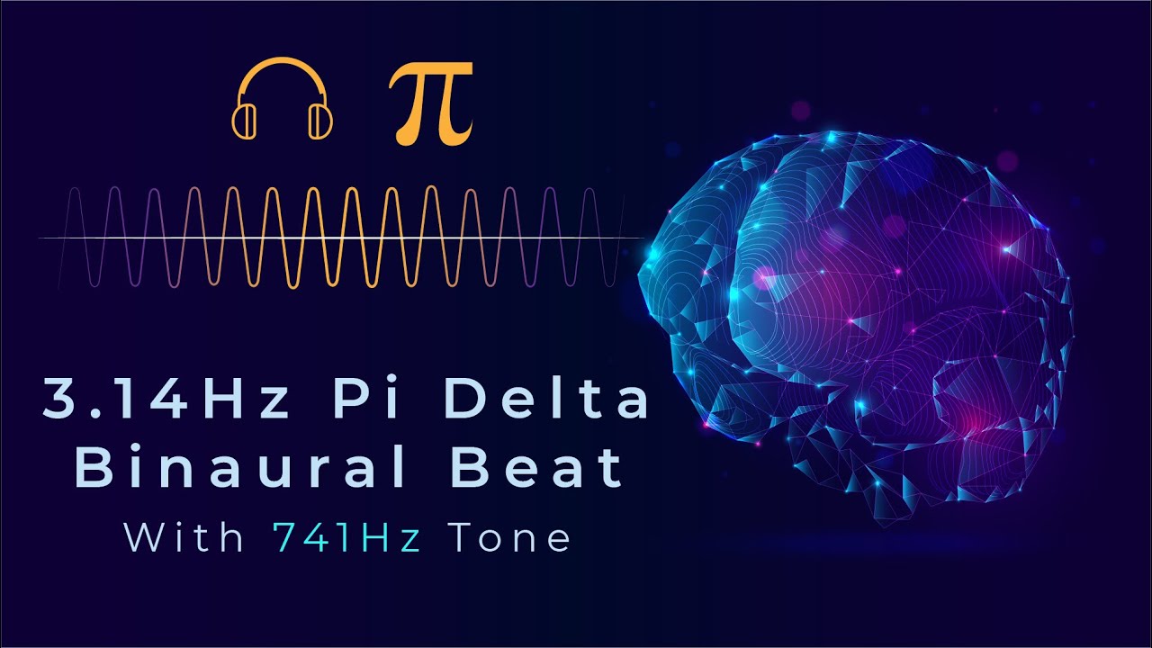 3.14Hz “Pi” Delta Binaural Beat & 741Hz Tone | Detox, Emotional Cleansing & Inner Harmony | ASMR