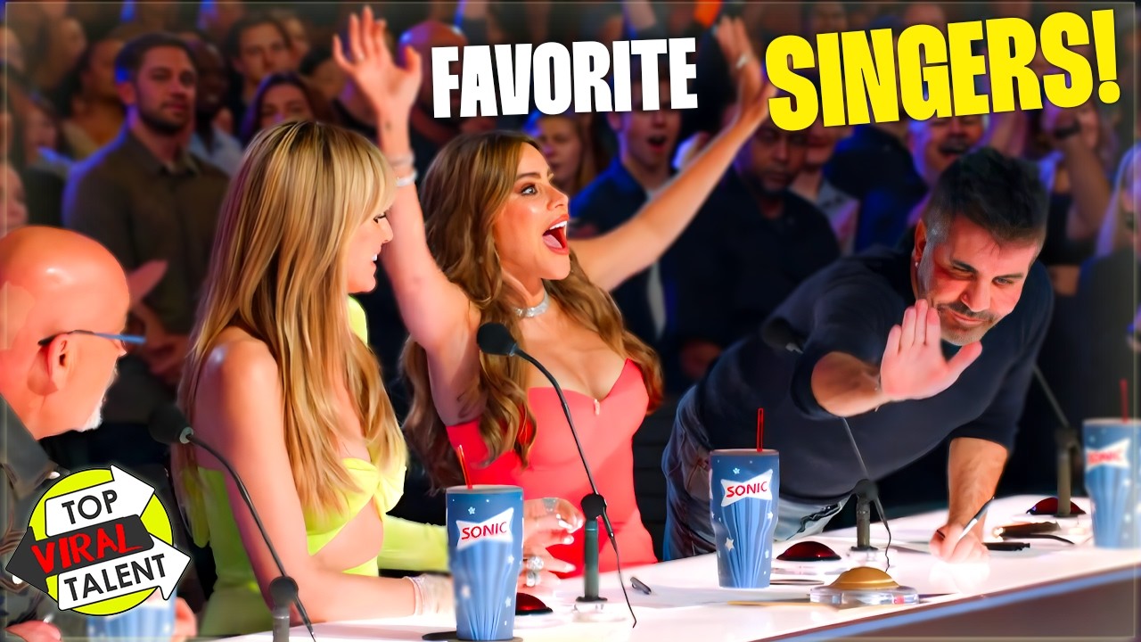 Legends❗️Simon Cowell's FAVORITE SINGERS on AGT and BGT!