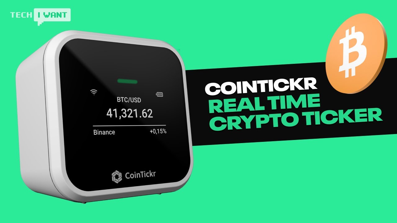 CoinTickr: Real Time Crypto Ticker Powered by CoinStats | Tech I Want