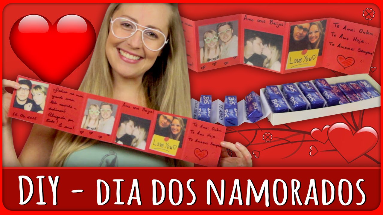 Lembranças fáceis - ESPECIAL DIA DOS NAMORADOS DiY