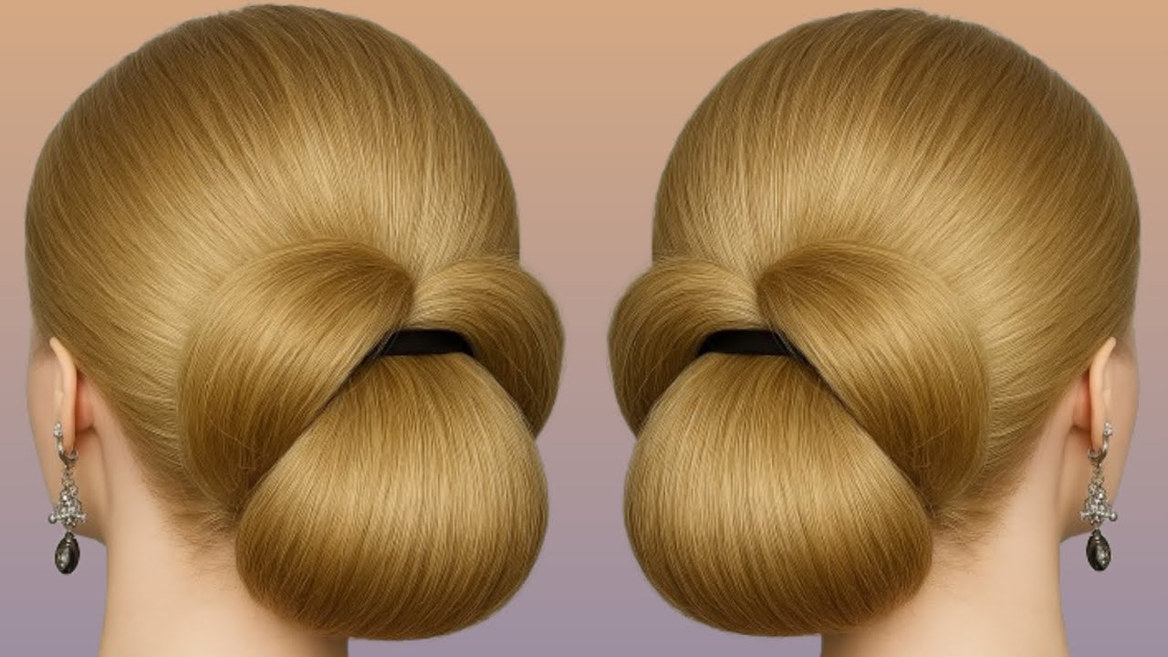 Beautiful & Elegant Hairstyle With Lock Pin 🧿 Juda Hairstyle From Lock Pin 😍