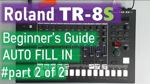 Roland TR-8S Beginner