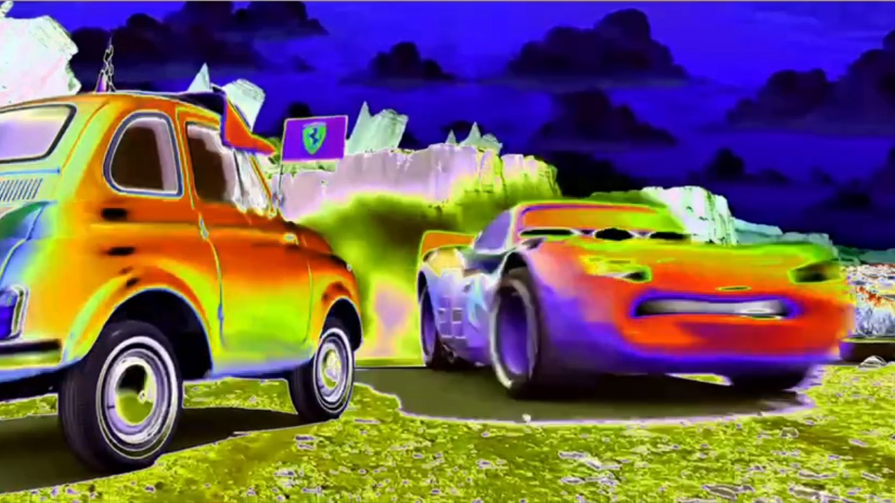 On Your Mark, Get Set, GO!! McQueen BLASTS | Sponsored by Klasky Csupo 2001 Effects