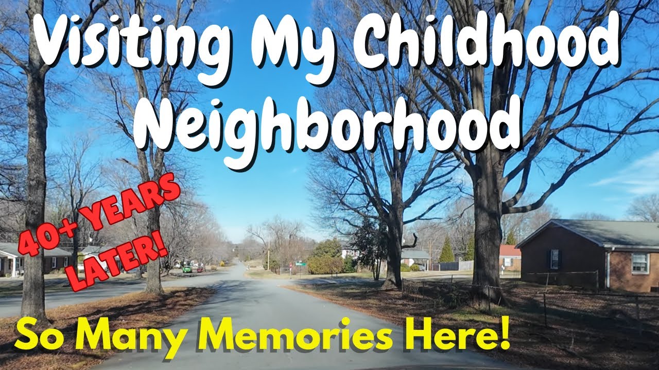 Посещение района моего детства спустя более 40 лет | Кентербери Эстейтс, Северная Каролина