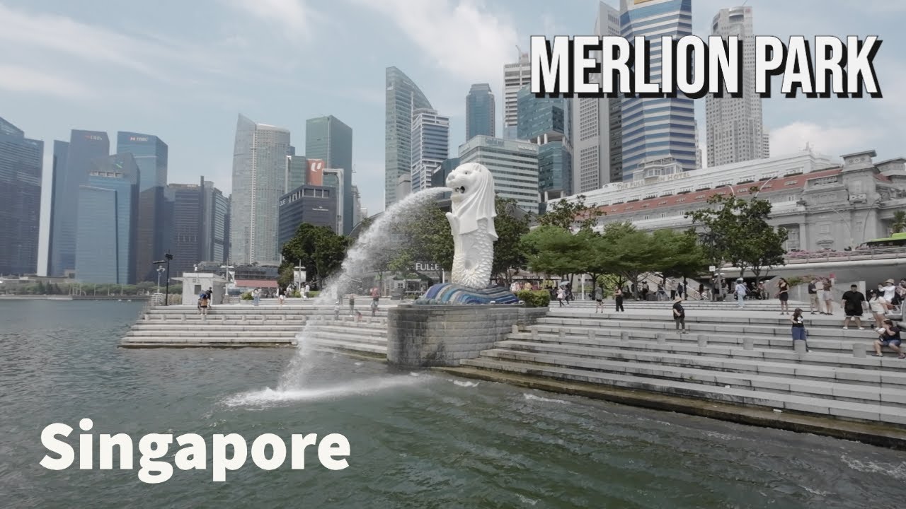 Merlion Park, Singapore [4K]