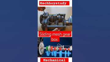 sliding mesh gear box|gear box| #automobile #mechanicalengineering #shorts #ytshorts#youtube #short