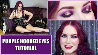 Purple Hooded Eyes Makeup Tutorial Phyrra