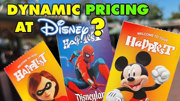 Disney -CONFIRM$ Dynamic Ticket Pricing On the Way
