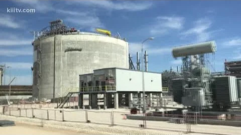 Abbott speaks at Cheniere plant opening