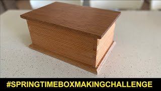Imagine that!! Using box joints to make a box. #Springtimeboxmakingchallenge by DownUnderWoodWorks 3,051 views 1 year ago 12 minutes, 35 seconds