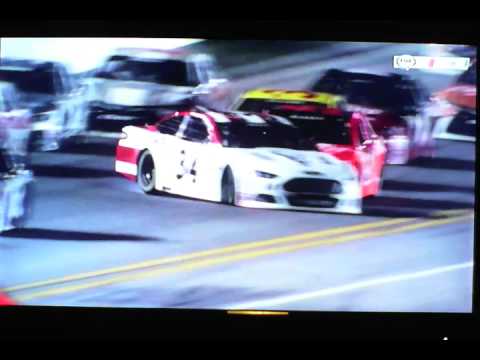 zachary quinto David Regan crash| 2015 Daytona Duels #2