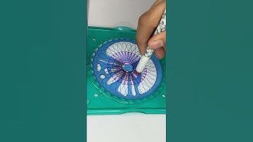 Effortless Symmetry That Soothes Your Mind #asmr #art #spirograph #shorts #2025 #subscribe #usa