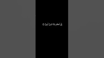 كرومات قرآن||شاشة سوداء سورة الذاريات الآية[50-51] بصوت القارئ سعود آل جمعه||كرومات شاشة سوداء