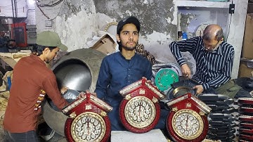 Incredible Mass Manufacturing of Plastic Wall Clock Process
