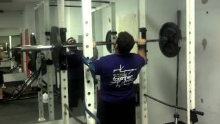 Standing Overhead Press 135 x 25