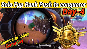 Day-4 🔥Solo fpp rank push to conqueror| SamsungA3,A5,A6,A7,J2,J5,J7,S5,S6,S7,S9,A10,A20,A30,A50, A70