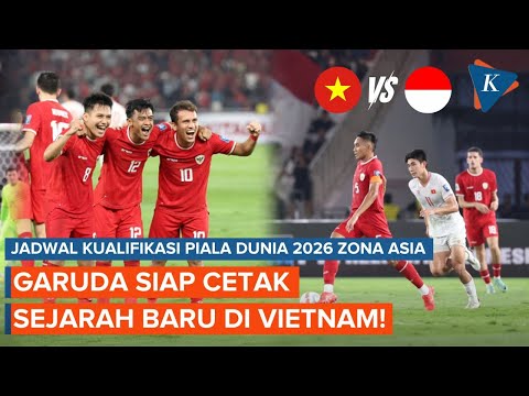 Jadwal Vietnam Vs Timnas Indonesia, Garuda Siap Cetak Sejarah!