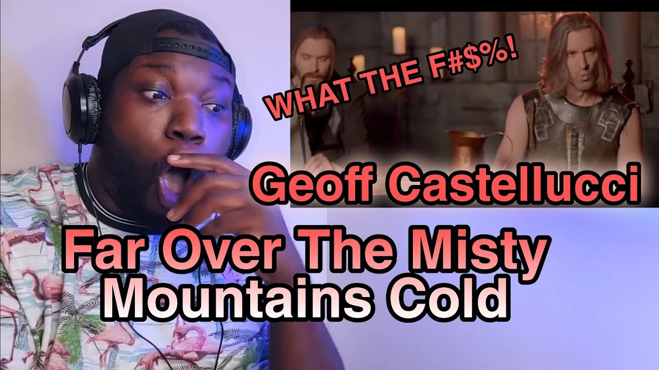 Geoff Castellucci | Far Over The Misty Mountains Cold | Low Bass Singer Cover | Reaction |