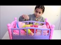 العاب بنات | لعبة البيبي و السرير الهزاز | قناة العاب | baby doll sleepy bed