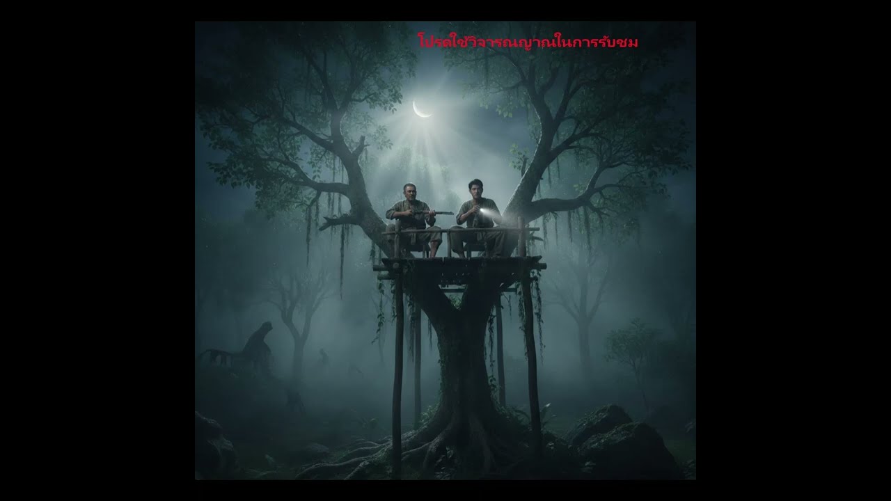 เรื่องเล่า พรานทินและพรานน้อยกับคืนนั่งห้างป่าอาถรรพ์