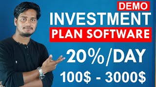 INVESTMENT Plan MLM Software | ROI Level PLAN MLM Software #KanakTechnology