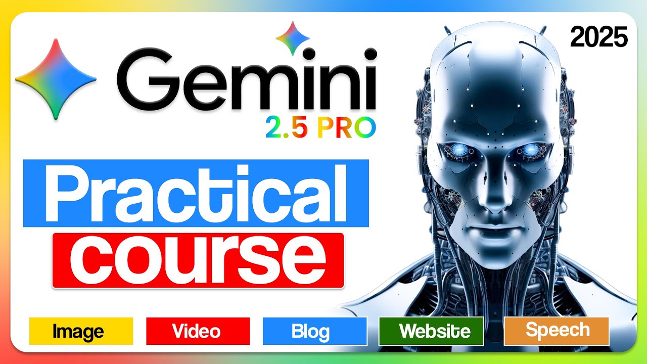 Gemini 2.5 Pro Practical Tutorial Hindi | VEO3, Google AI Studio ...