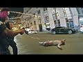 LAPD Cop Shoots Suspect Charging Him With Knife