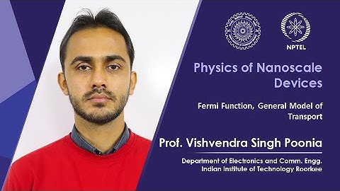 Lecture 16: Fermi Function, General Model of Transport