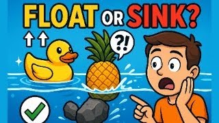 THE BUOYANCY EXPLAINED | Will It Float or Sink? | ANIMATION Profile