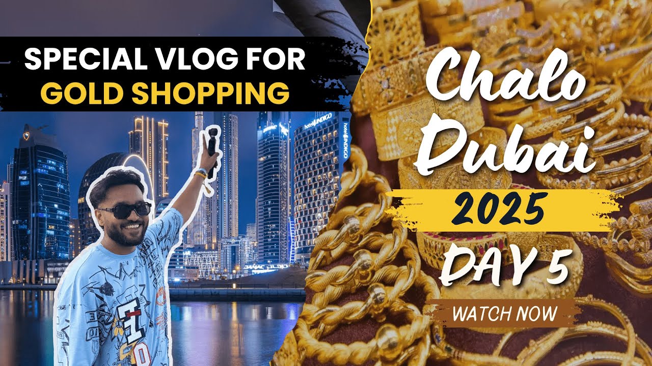 Gold Shopping in Dubai 🇦🇪 | Gold Souk Guide, Buying Tips & How Much Gold You Can Carry | Dubai Vlog