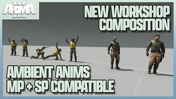 ArmA 3 || Workshop Composition - "Drop In" Ambient Animations MP/SP/Dedi Compatible