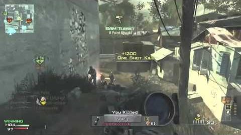 MW3 - 11 Man Feed w/ Barrett + 100% Accuracy Feed + EPIC Reaction [ INCREDIBLE ]