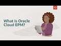 Oracle fusion cloud enterprise performance management