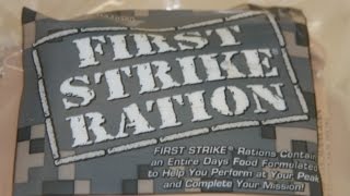 MRE Review: First Strike Ration Menu #3