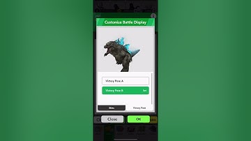 Godzilla 2021 victory pose B (Godzilla battle line)