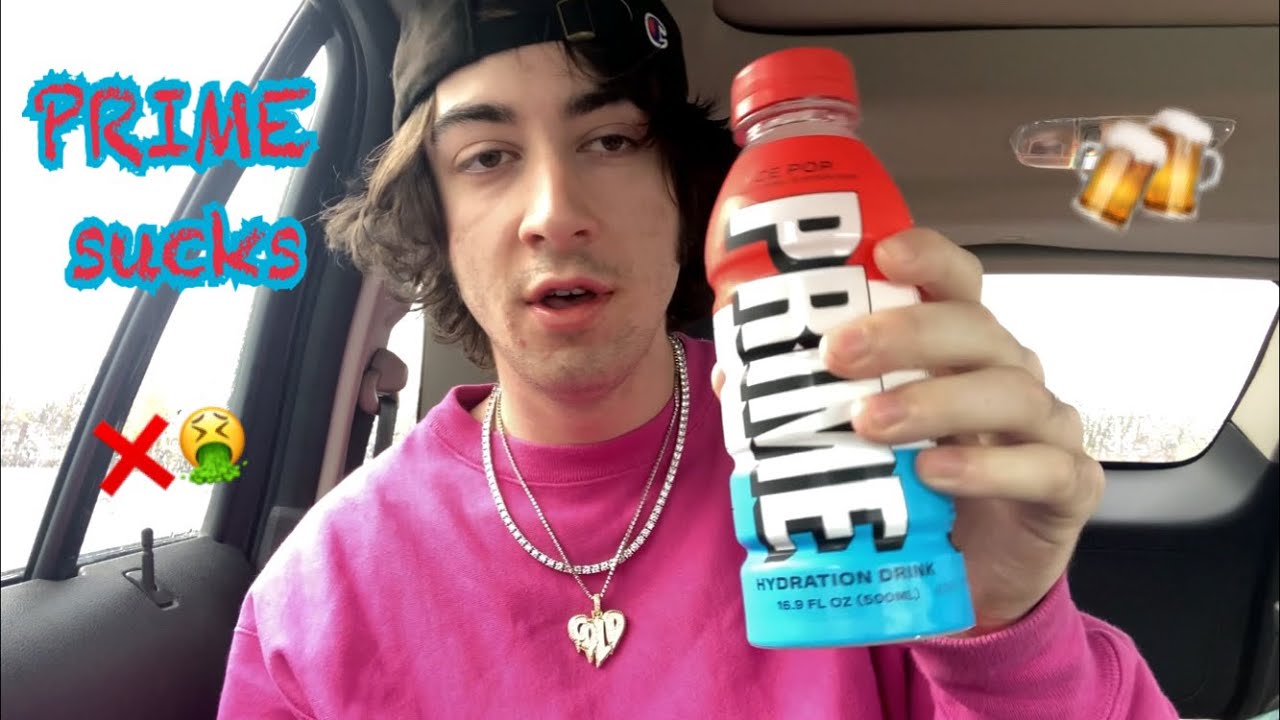 PRIME Drink Review YouTube