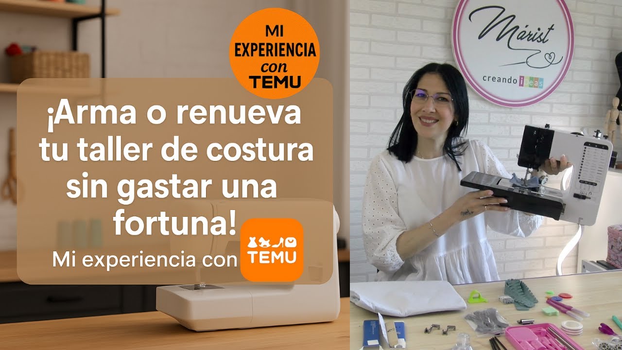 🤩¡Renueva tu taller de costura sin vaciar tu bolsillo!