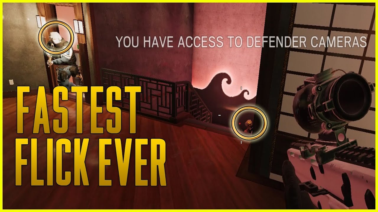 rainbow six ranked map pool Fastest FLICK Ever - Rainbow Six Siege